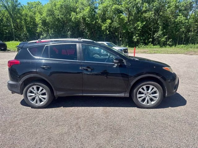 2015 Black Toyota RAV4 Limited AWD SUV