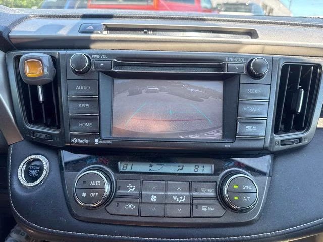 2015 Black Toyota RAV4 Limited AWD SUV