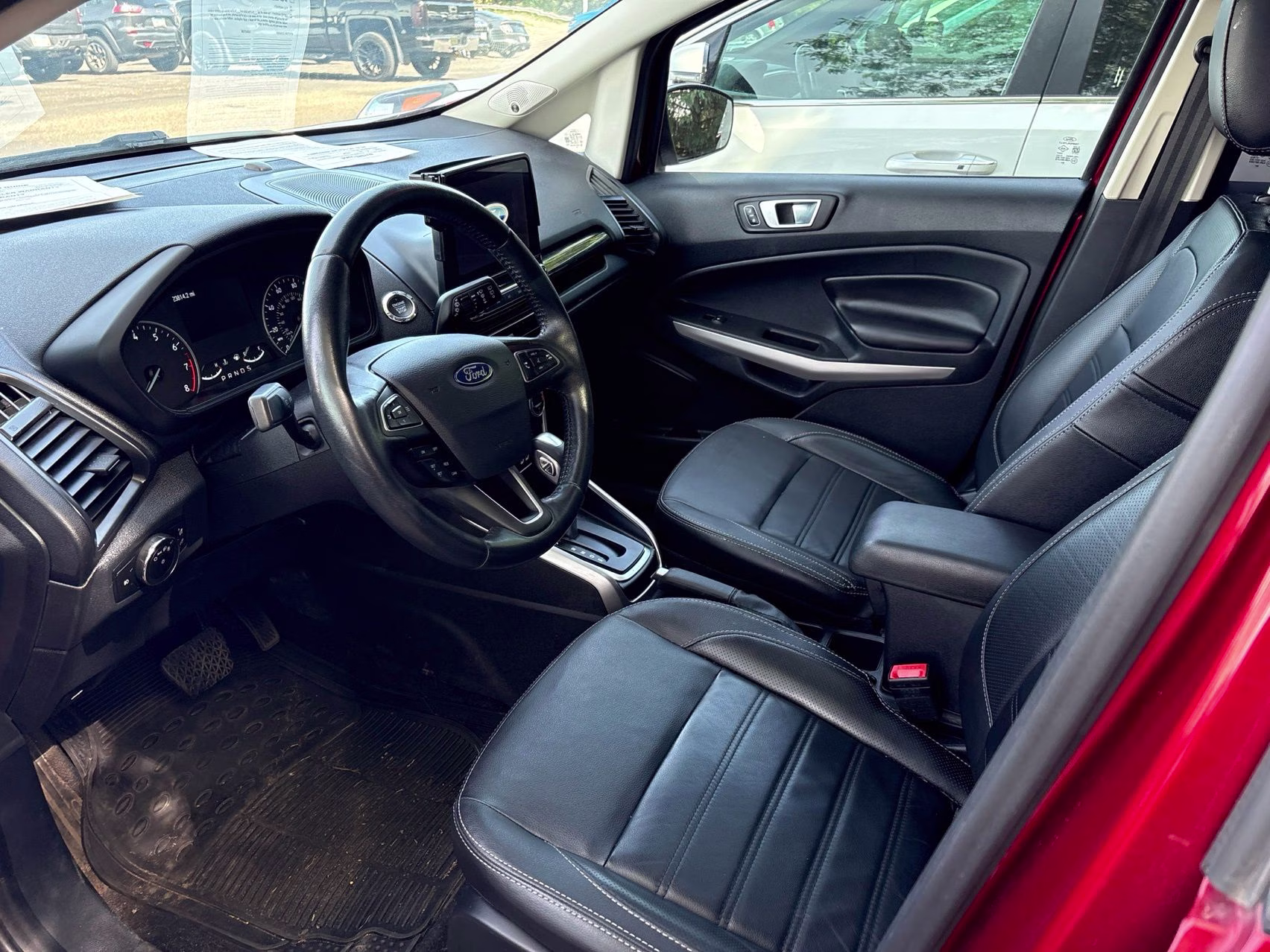 2018 Ruby Red Metallic Ford EcoSport Titanium FWD SUV