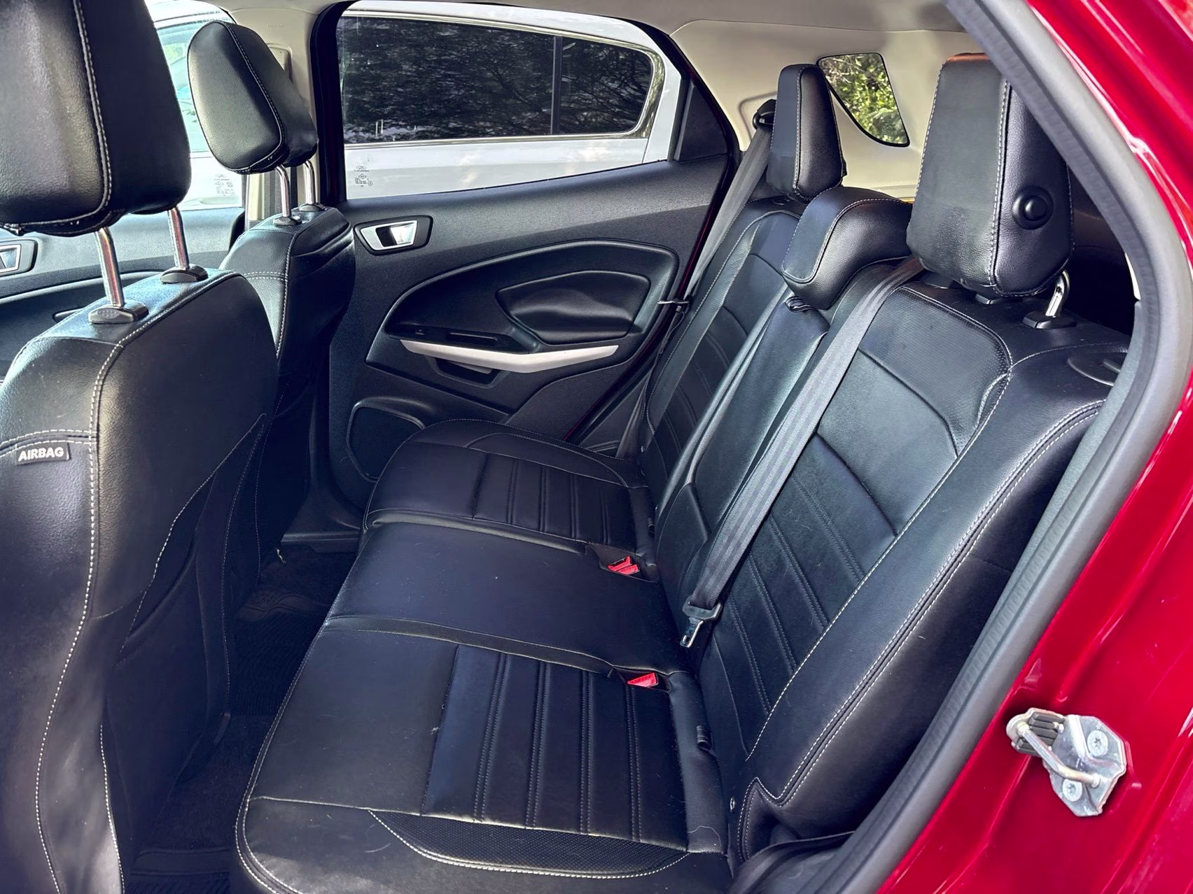 2018 Ruby Red Metallic Ford EcoSport Titanium FWD SUV