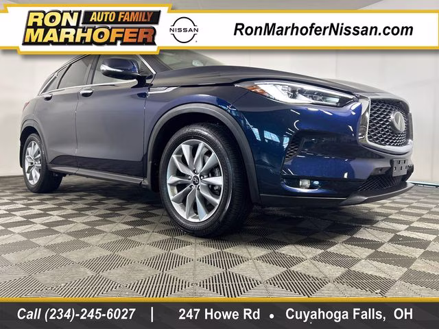 2022 Hermosa Blue INFINITI QX50 ESSENTIAL AWD SUV