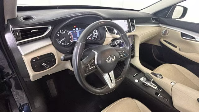 2022 Hermosa Blue INFINITI QX50 ESSENTIAL AWD SUV
