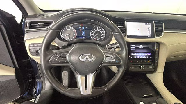 2022 Hermosa Blue INFINITI QX50 ESSENTIAL AWD SUV