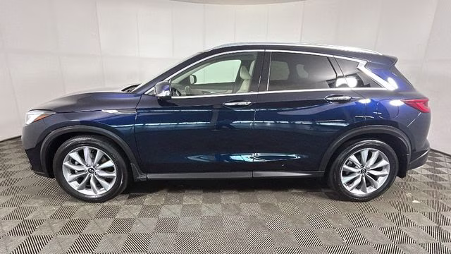 2022 Hermosa Blue INFINITI QX50 ESSENTIAL AWD SUV