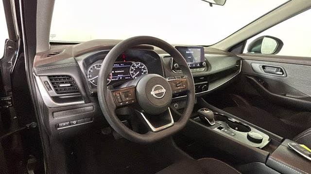 2023 Super Black Nissan Rogue S AWD SUV