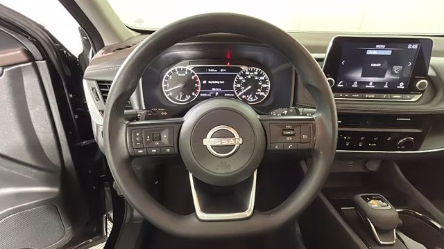 2023 Super Black Nissan Rogue S AWD SUV