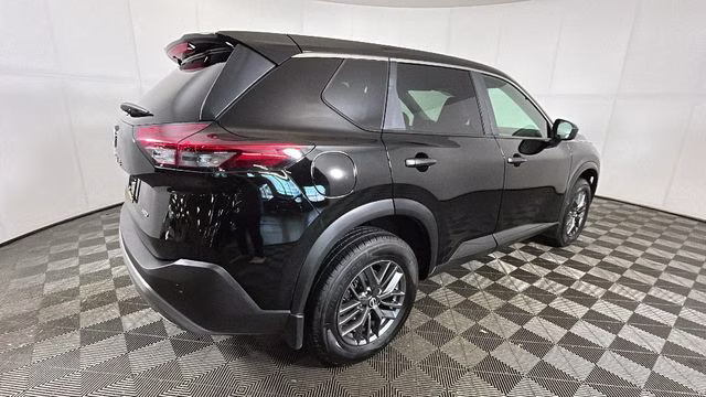 2023 Super Black Nissan Rogue S AWD SUV