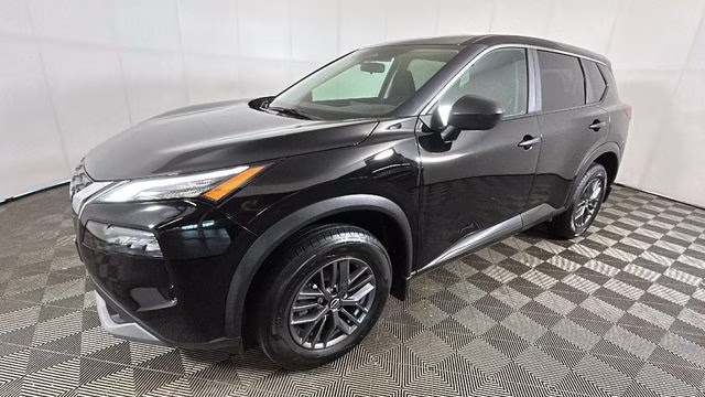2023 Super Black Nissan Rogue S AWD SUV