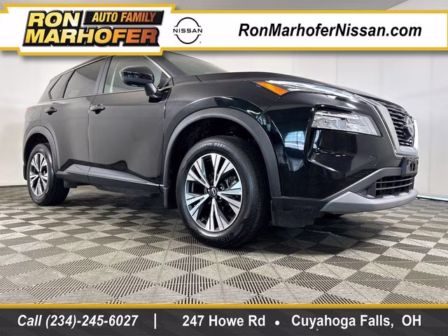 2023 Super Black Nissan Rogue SV AWD SUV