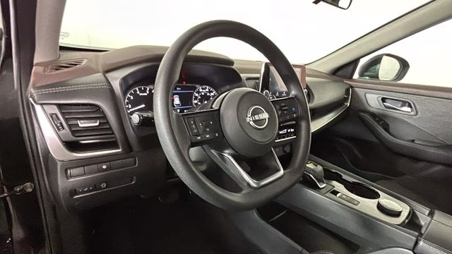 2023 Super Black Nissan Rogue SV AWD SUV