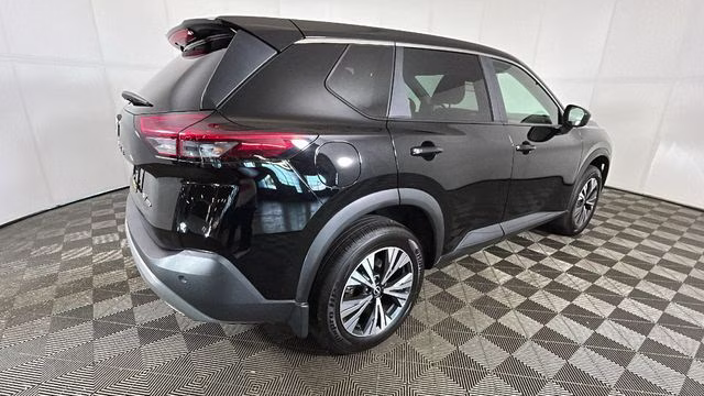 2023 Super Black Nissan Rogue SV AWD SUV