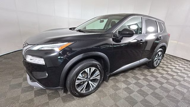 2023 Super Black Nissan Rogue SV AWD SUV