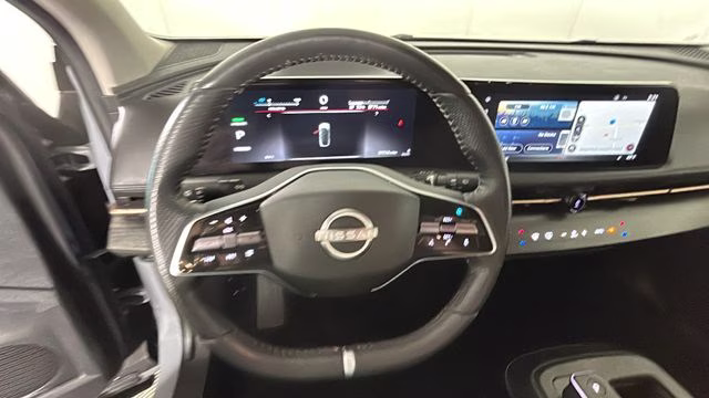 2023 Boulder Gray Pearl/Black Diamond Pearl Nissan ARIYA ENGAGE FWD SUV