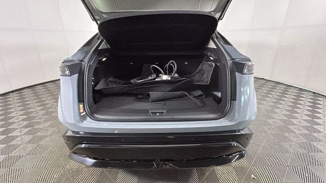 2023 Boulder Gray Pearl/Black Diamond Pearl Nissan ARIYA ENGAGE FWD SUV