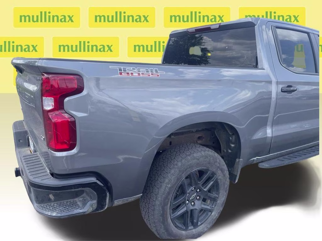 2022 Satin Steel Metallic Chevrolet Silverado 1500 LTD LT Trail Boss 4X4 Truck