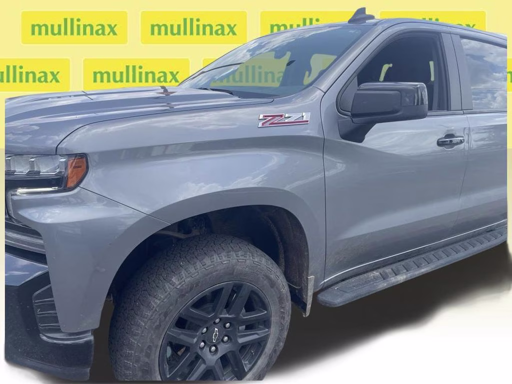 2022 Satin Steel Metallic Chevrolet Silverado 1500 LTD LT Trail Boss 4X4 Truck