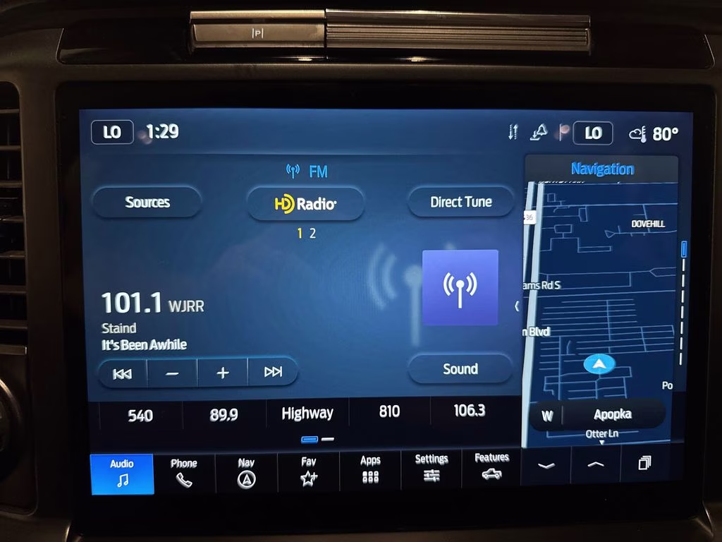2025 Blue Metallic Ford F-150 XLT 4X4 Truck