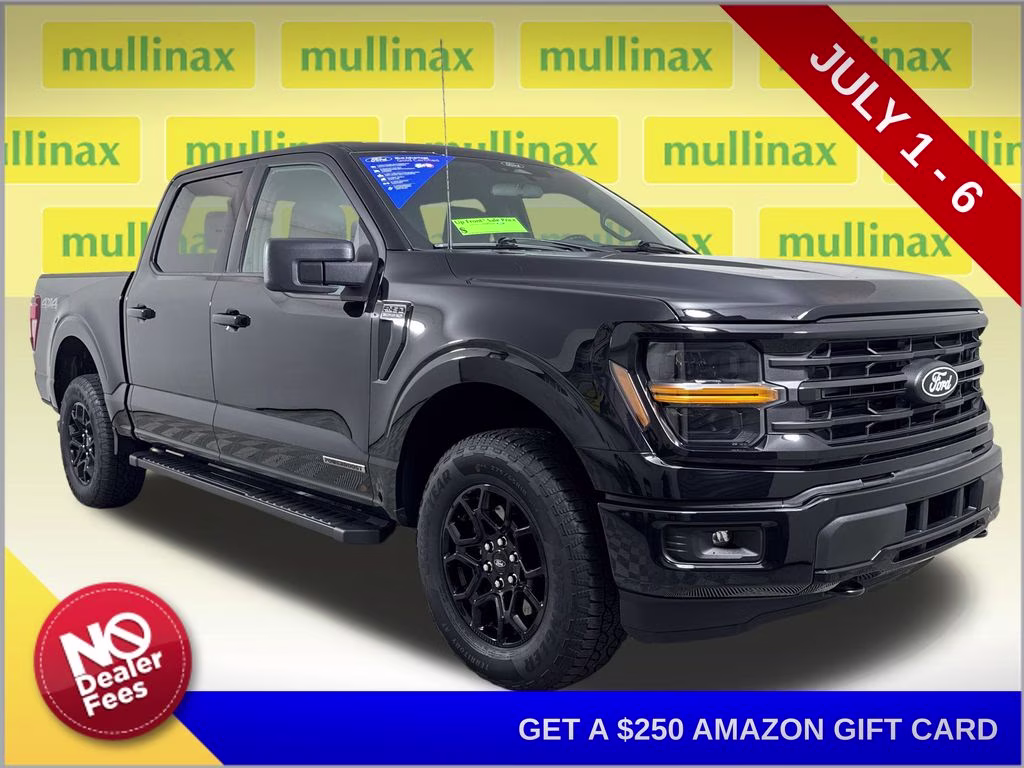 2025 Agate Black Metallic Ford F-150 XLT 4X4 Truck