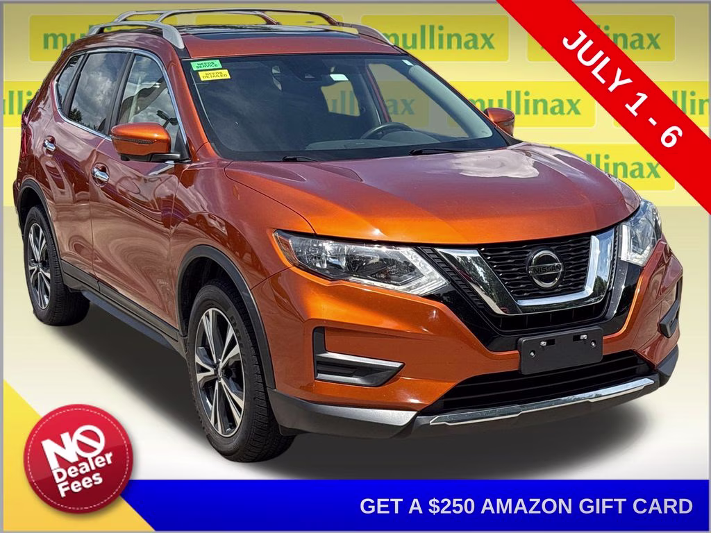 2019 Monarch Orange Metallic Nissan Rogue SV AWD SUV