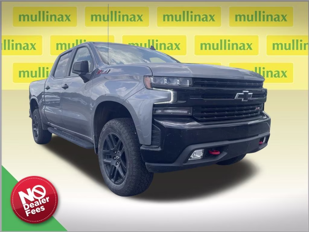 2022 Satin Steel Metallic Chevrolet Silverado 1500 LTD LT Trail Boss 4X4 Truck