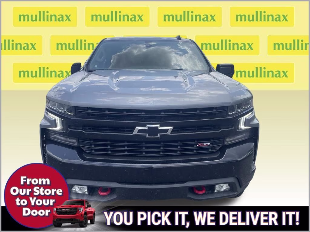 2022 Satin Steel Metallic Chevrolet Silverado 1500 LTD LT Trail Boss 4X4 Truck