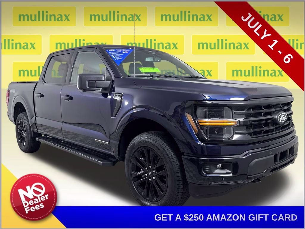 2025 Blue Metallic Ford F-150 XLT 4X4 Truck