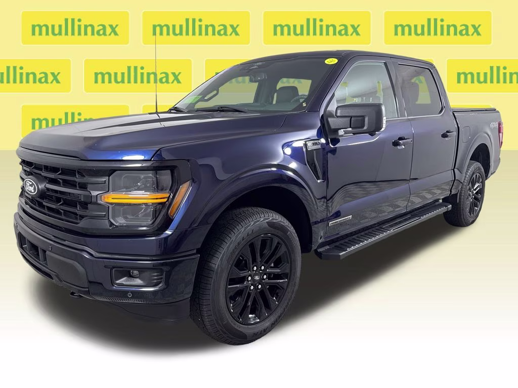 2025 Blue Metallic Ford F-150 XLT 4X4 Truck