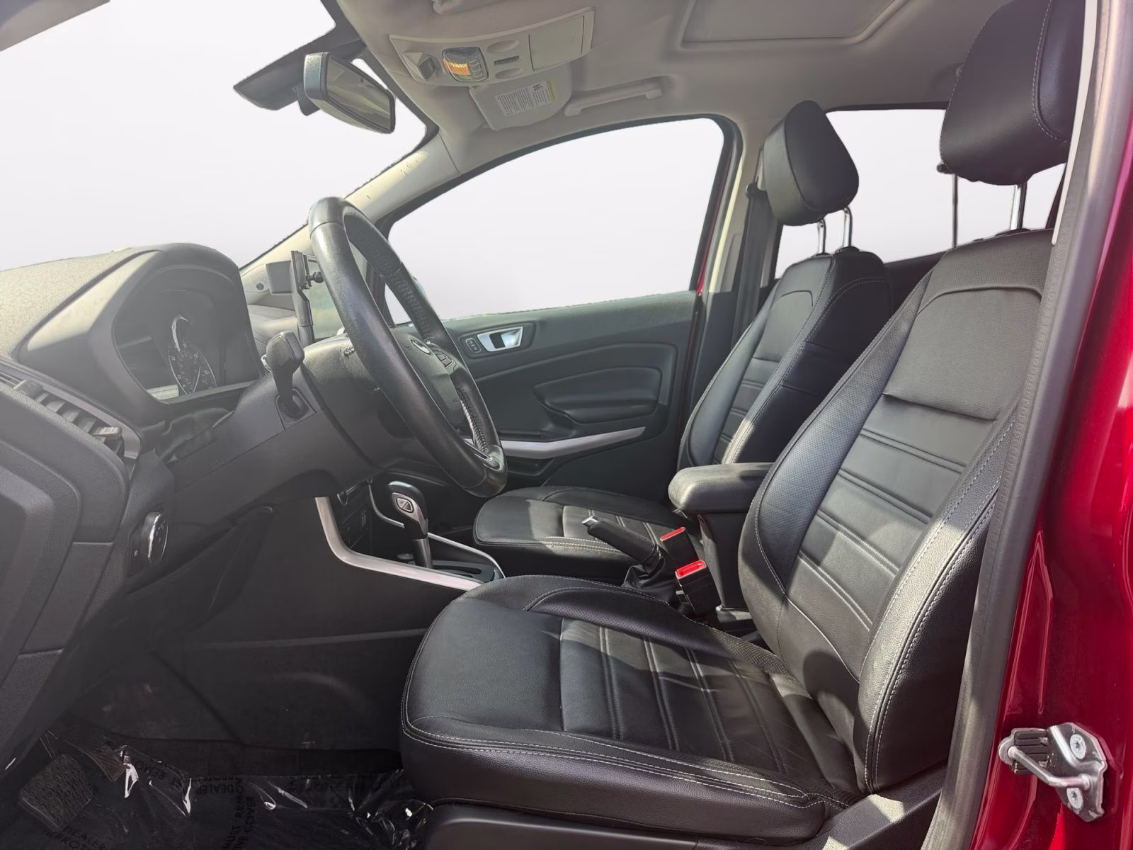 2018 Ruby Red Metallic Ford EcoSport Titanium FWD SUV