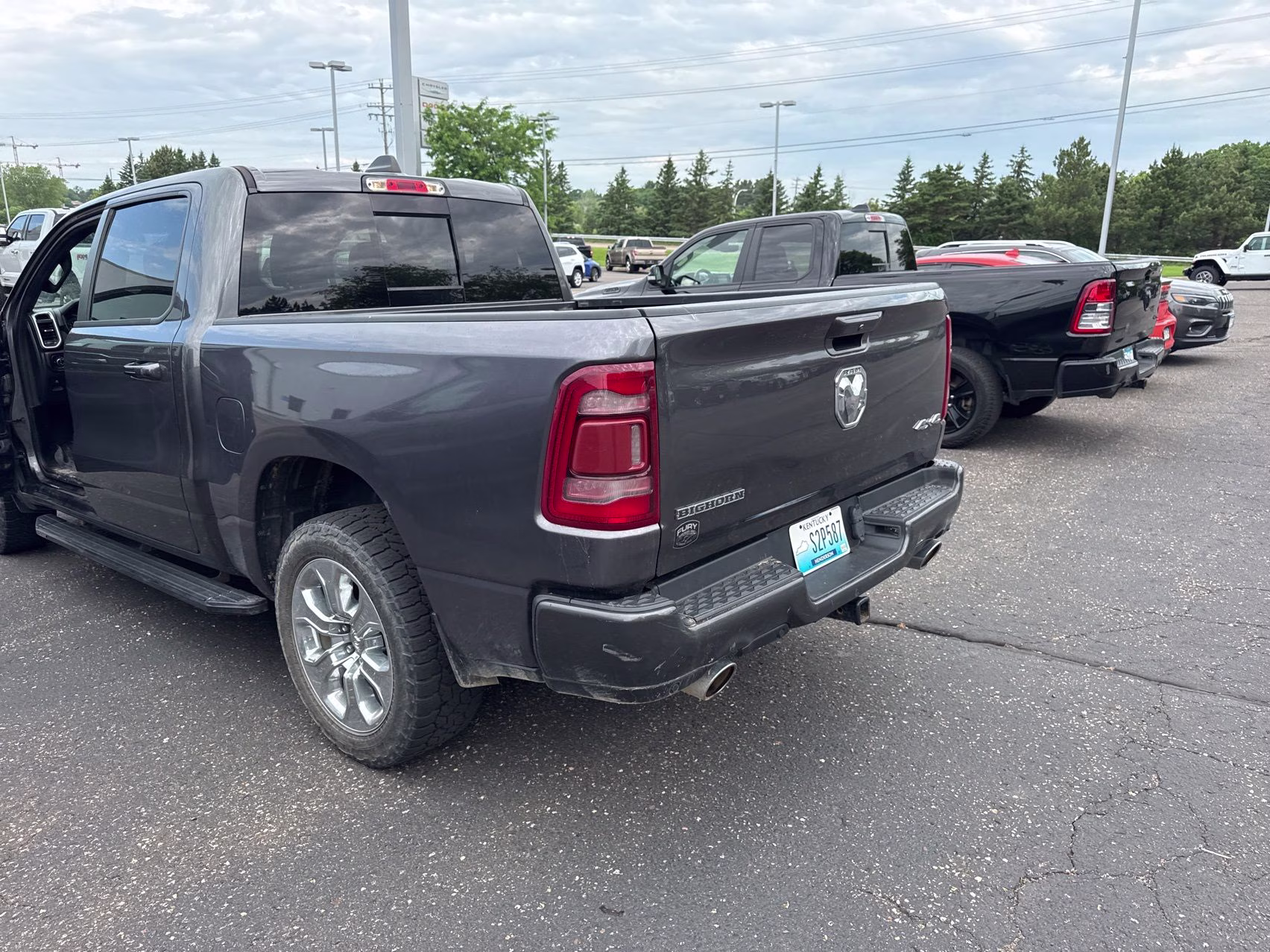 2021 Granite Crystal Metallic Clearcoat Ram 1500 Big Horn/Lone Star 4X4 Truck
