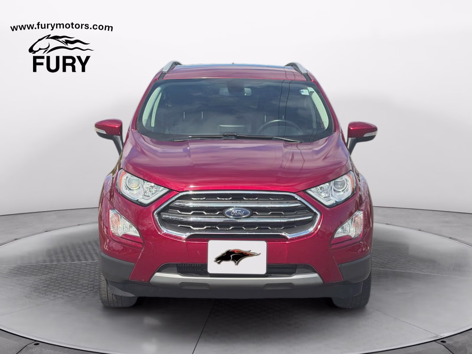 2018 Ruby Red Metallic Ford EcoSport Titanium FWD SUV