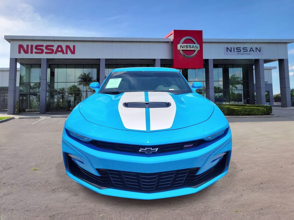 2023 Rapid Blue Chevrolet Camaro SS RWD Coupe