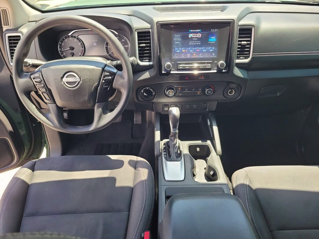 2023 Tactical Green Metallic Nissan Frontier SV 4X4 Truck