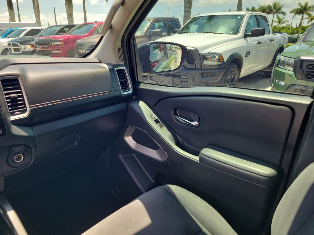 2023 Tactical Green Metallic Nissan Frontier SV 4X4 Truck