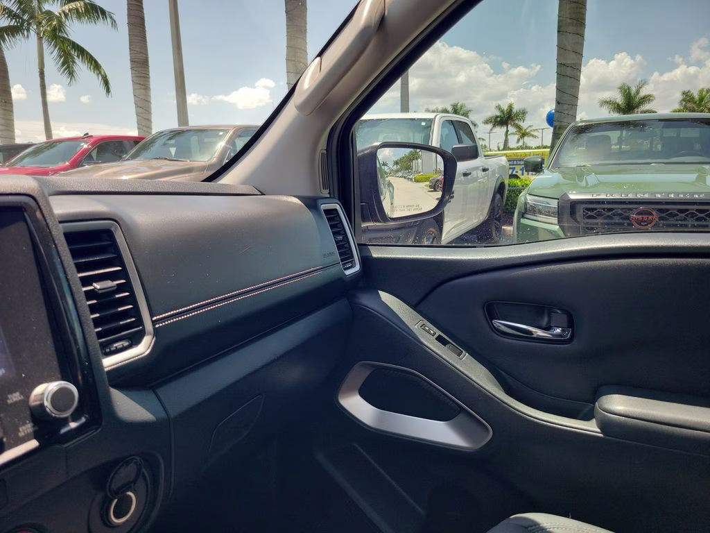 2023 Tactical Green Metallic Nissan Frontier SV 4X4 Truck