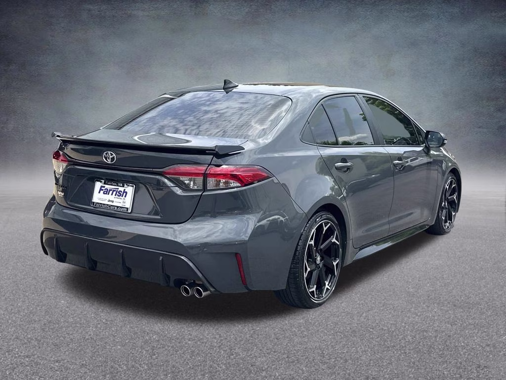 2025 Midnight Black Metallic Toyota Corolla FX FWD Sedan