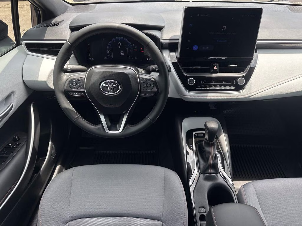 2025 Midnight Black Metallic Toyota Corolla FX FWD Sedan
