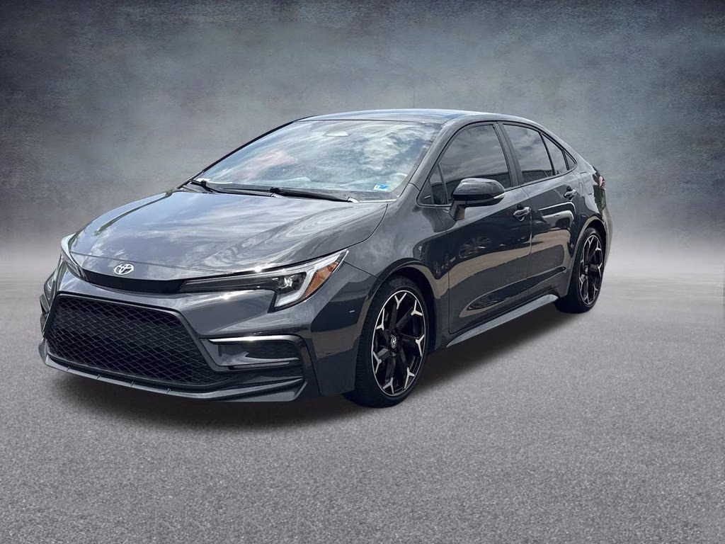 2025 Midnight Black Metallic Toyota Corolla FX FWD Sedan