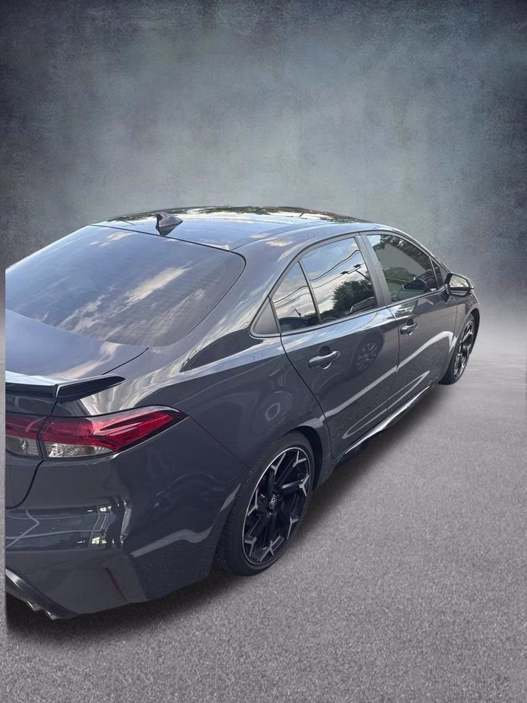 2025 Midnight Black Metallic Toyota Corolla FX FWD Sedan