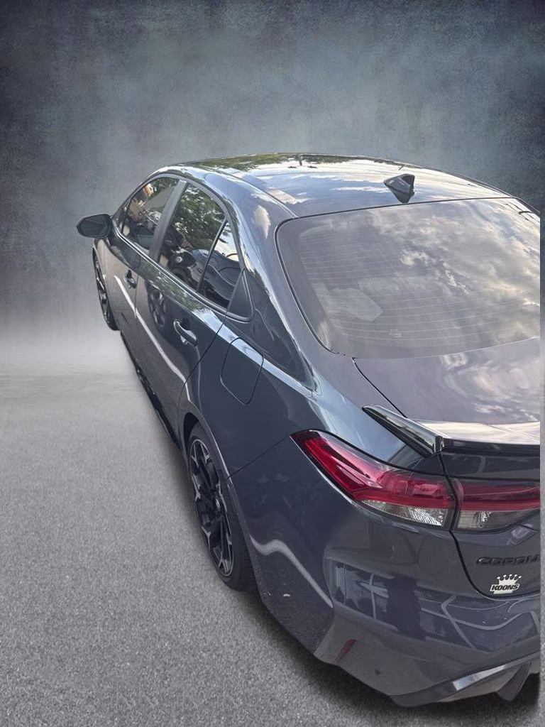2025 Midnight Black Metallic Toyota Corolla FX FWD Sedan