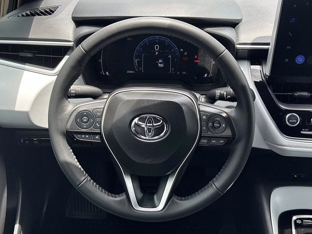 2025 Midnight Black Metallic Toyota Corolla FX FWD Sedan