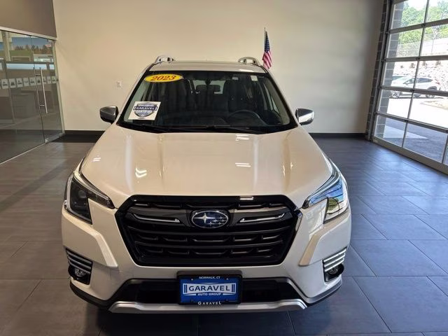2023 Crystal White Pearl Subaru Forester Touring AWD SUV