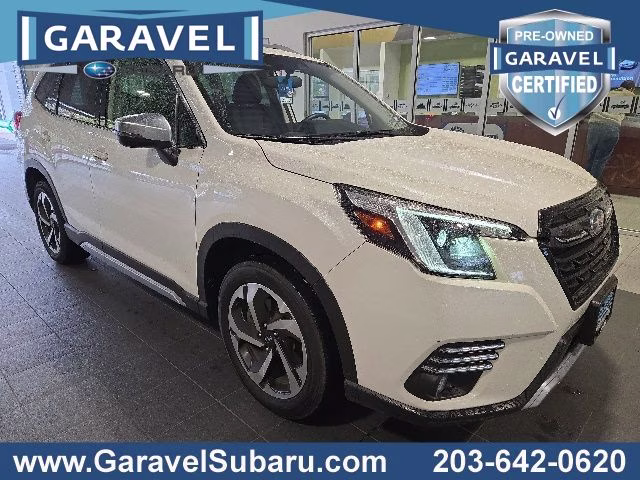 2023 Crystal White Pearl Subaru Forester Touring AWD SUV