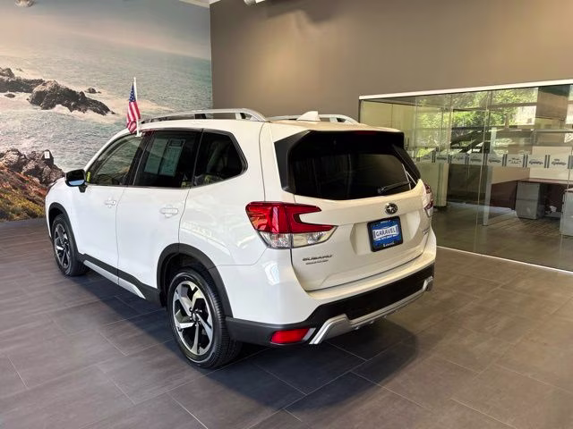 2023 Crystal White Pearl Subaru Forester Touring AWD SUV