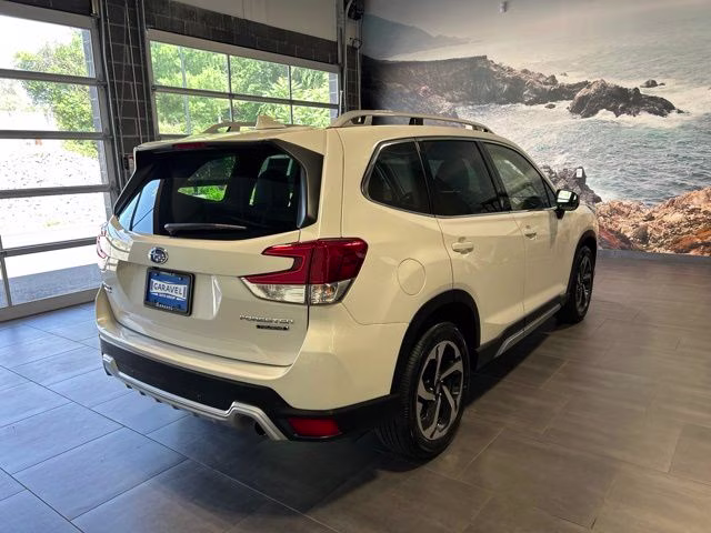 2023 Crystal White Pearl Subaru Forester Touring AWD SUV