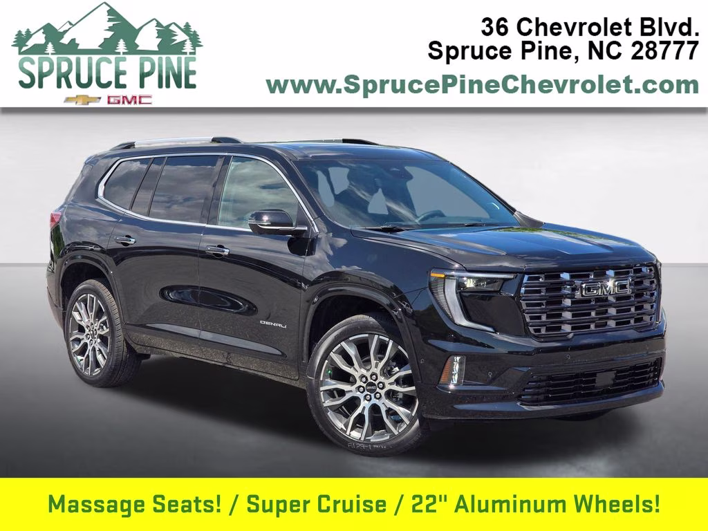 2026 Ebony Twilight Metallic GMC Acadia Denali Ultimate AWD SUV