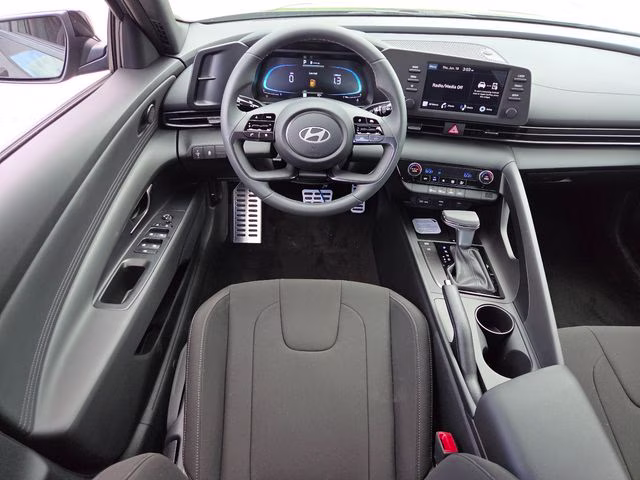 2026 Amazon Gray Hyundai Elantra SEL Sport FWD Sedan