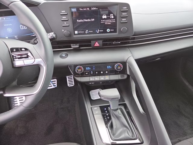 2026 Amazon Gray Hyundai Elantra SEL Sport FWD Sedan