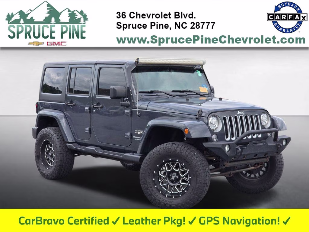 2018 Rhino Clearcoat Jeep Wrangler JK Unlimited Sahara 4X4 SUV