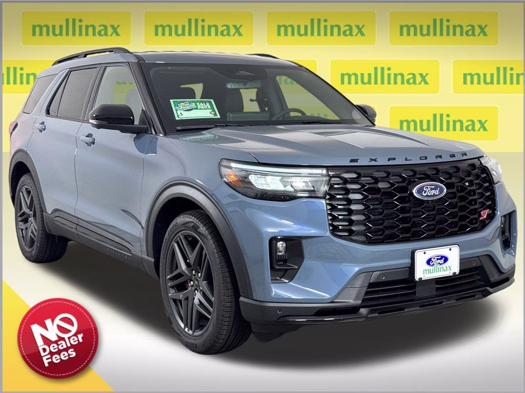 2026 Vapor Blue Metallic Ford Explorer ST 4X4 SUV