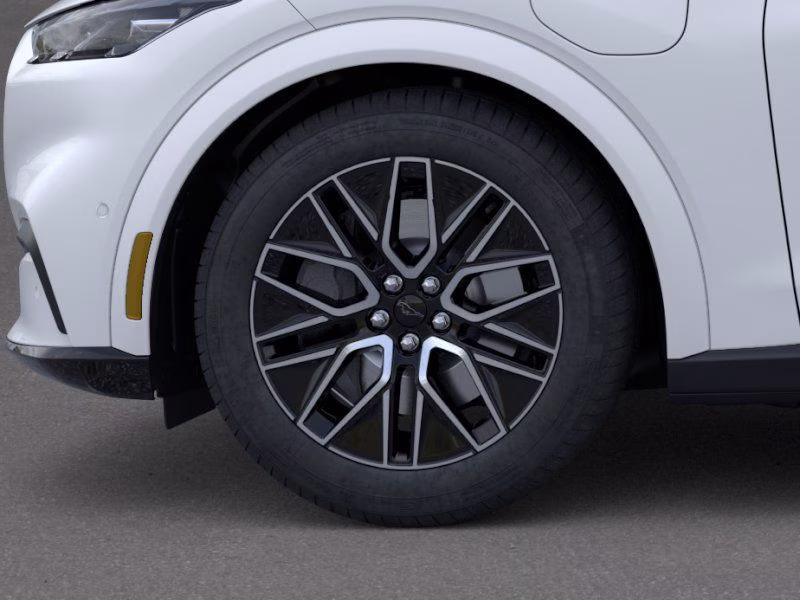 2025 Star White Metallic Tri-Coat Ford Mustang Mach-E Premium AWD SUV